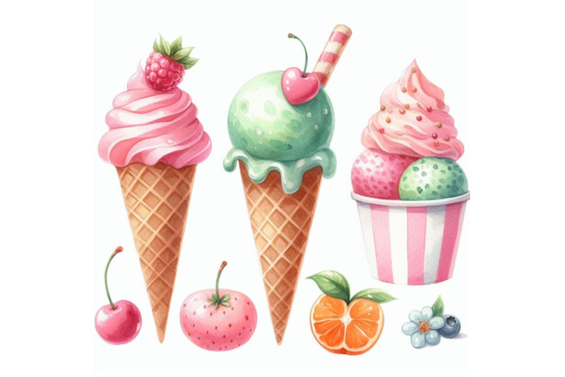 bundle-of-ice-cream-clipart