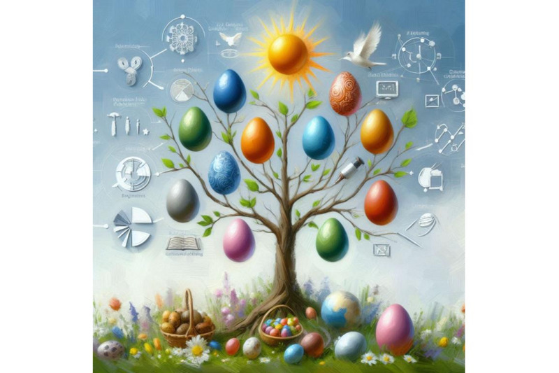 bundle-of-easter-plan-concept-tree