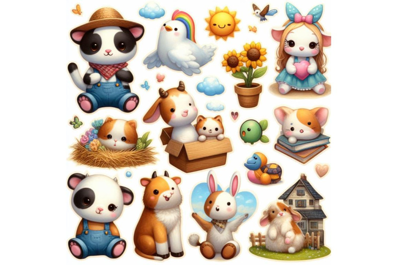 bundle-of-cute-animal-stickers