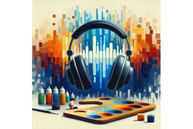 bundle-of-headphones-icon-with-sound-wave-beats