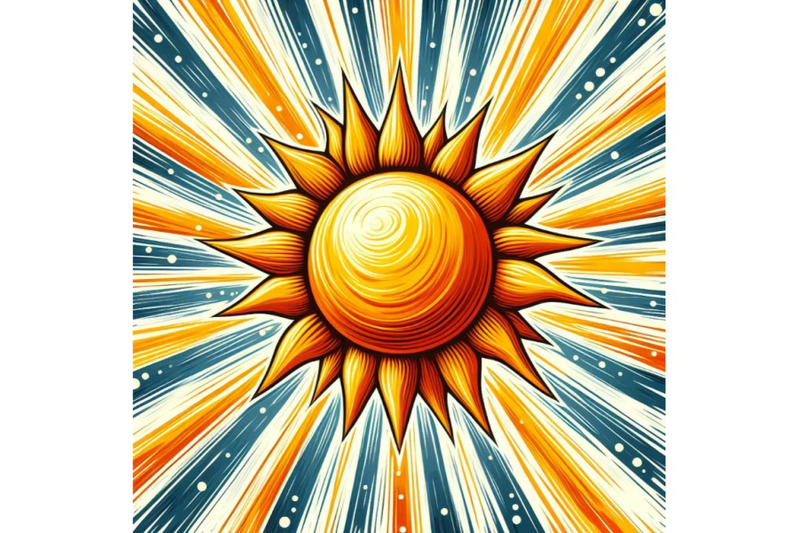 bundle-of-yellow-orange-sun-pop-art-retro-rays-background