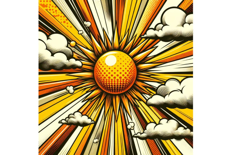 bundle-of-yellow-orange-sun-pop-art-retro-rays-background