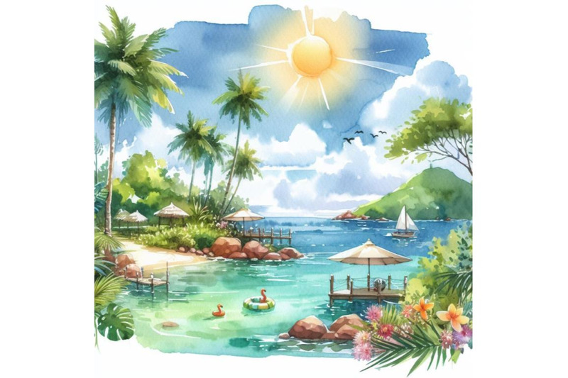 bundle-of-summer-island-summer-vacation-island