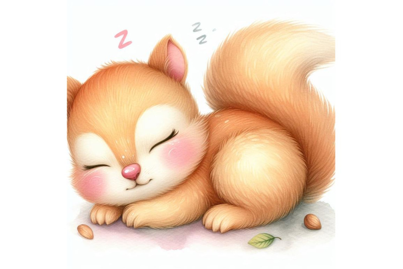 bundle-of-cute-little-squirrel-sleeping