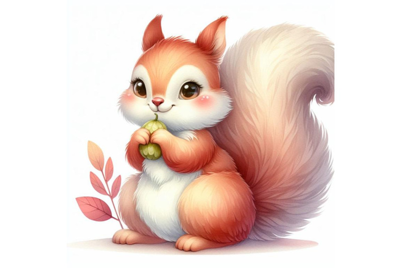 bundle-of-cartoon-a-squirrel