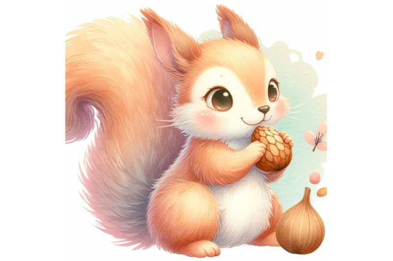 bundle-of-cartoon-a-squirrel