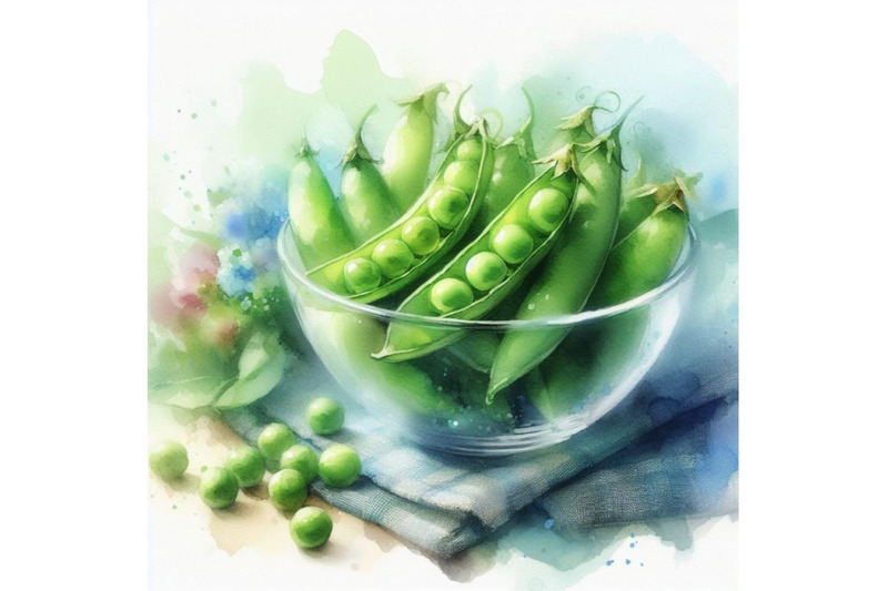 bundle-of-fresh-pea-in-glass-bowl