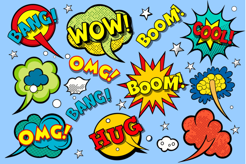 comic-speech-bubbles