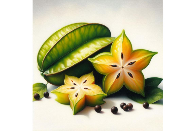 bundle-of-a-carambola-or-starfruit-and-slices