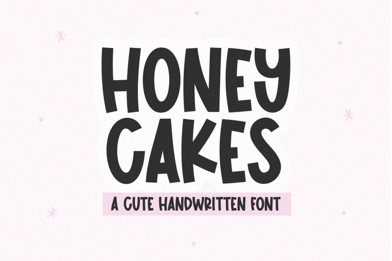 honey-cakes-cute-font