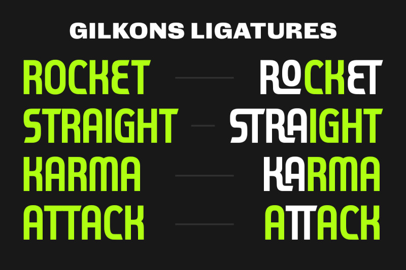 gilkons-ligature-sans