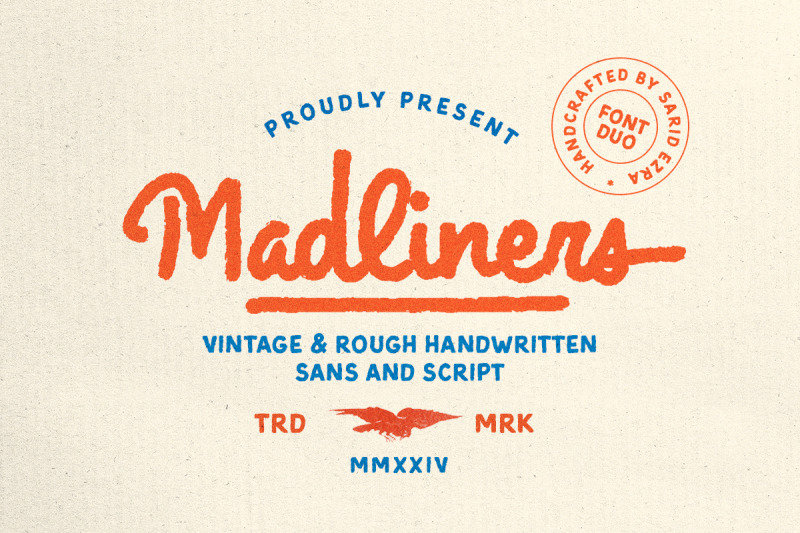 madliners-rough-font-duo