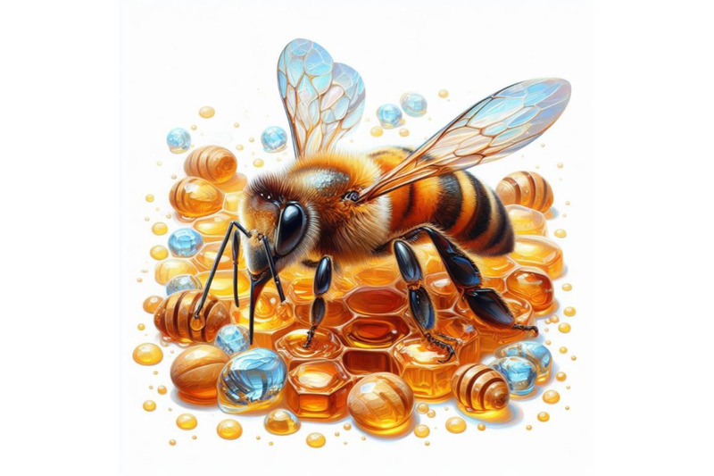 bundle-of-shiny-honey-bee