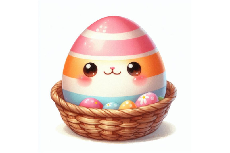 bundle-of-watercolor-cute-easter-egg