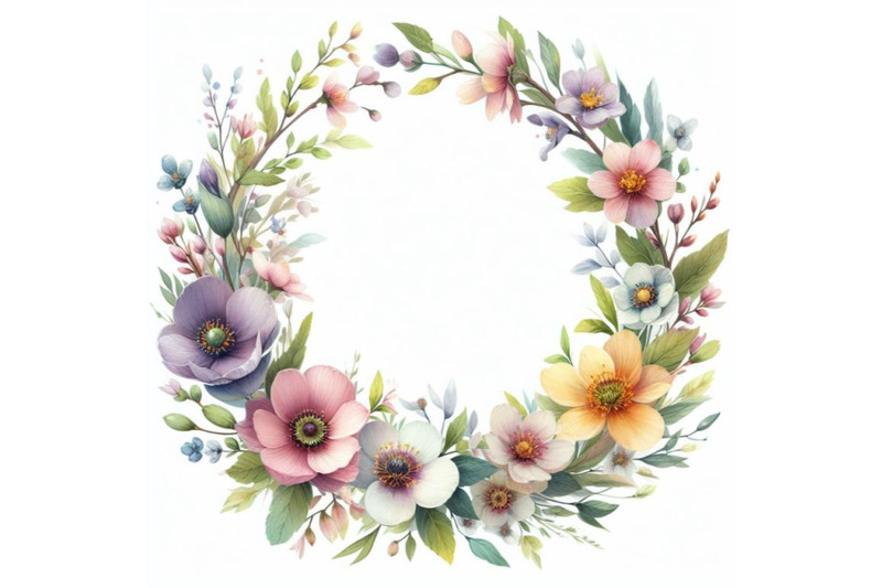 bundle-of-wreath-with-first-spring-flowers