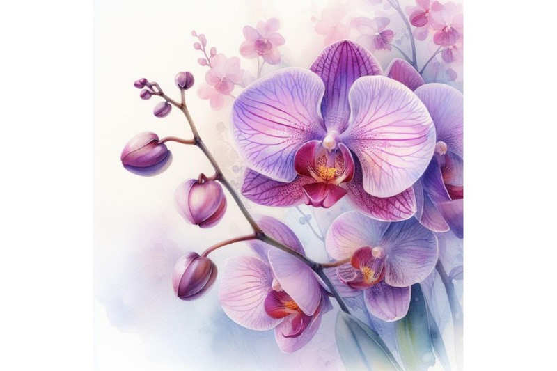 bundle-of-beautiful-purple-orchid-flower