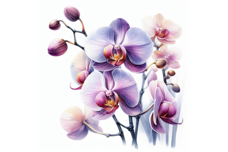 bundle-of-beautiful-purple-orchid-flower