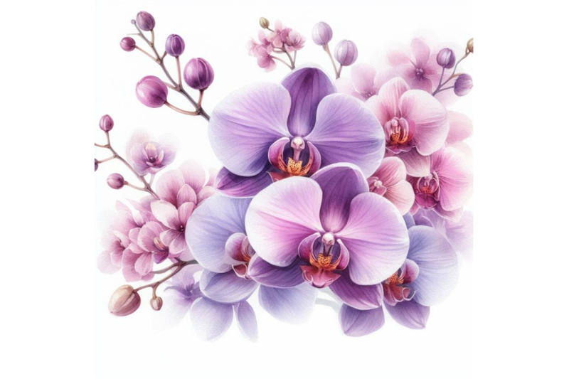 bundle-of-beautiful-purple-orchid-flower