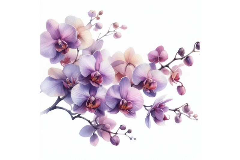 bundle-of-branch-of-violet-orchids