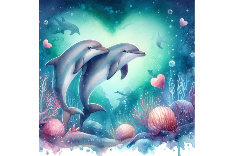 bundle-of-love-dolphins-in-the-deep-sea