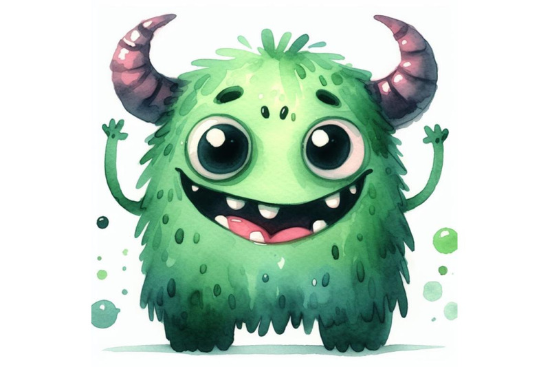 bundle-of-a-green-cartoonish-monster-face