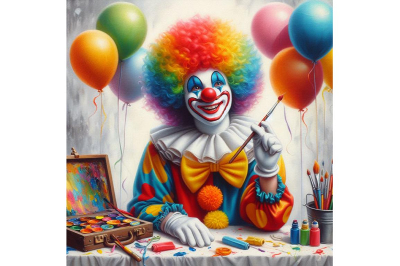 bundle-of-funny-clown-with-ballons