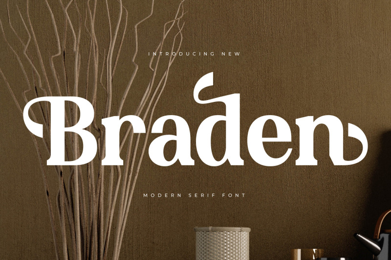 braden-modern-serif-font