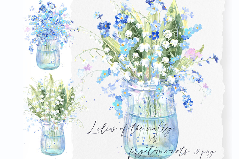 lilie-of-the-valley-and-forget-me-not