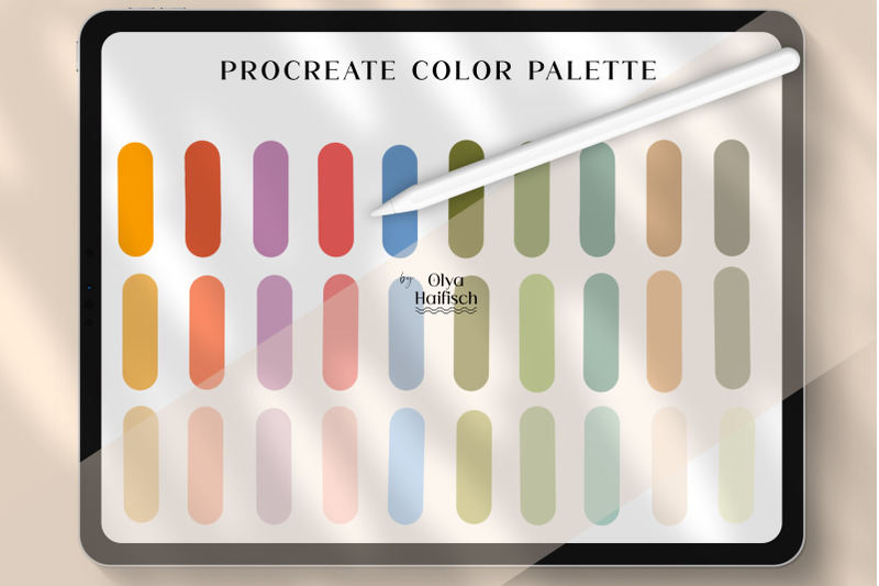 cute-bright-procreate-color-palette-colorful-procreate-swatches