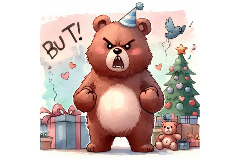 bundle-of-angry-bear-cartoon