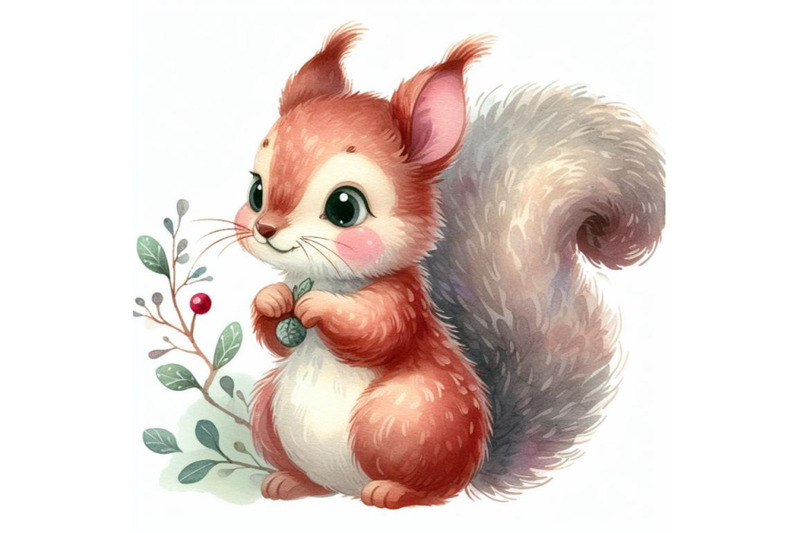 bundle-of-cartoon-a-squirrel