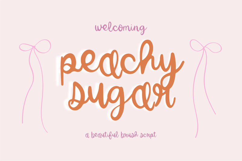 peachy-sugar-brush-script-font