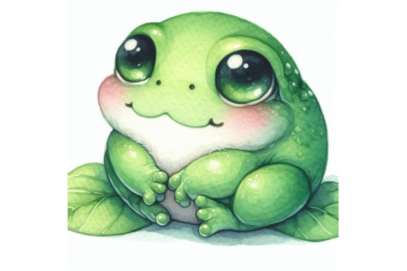 bundle-of-cute-green-frog