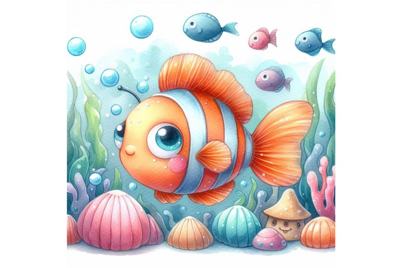 bundle-of-fish-cartoon