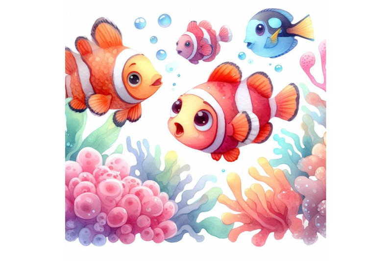 bundle-of-fish-cartoon