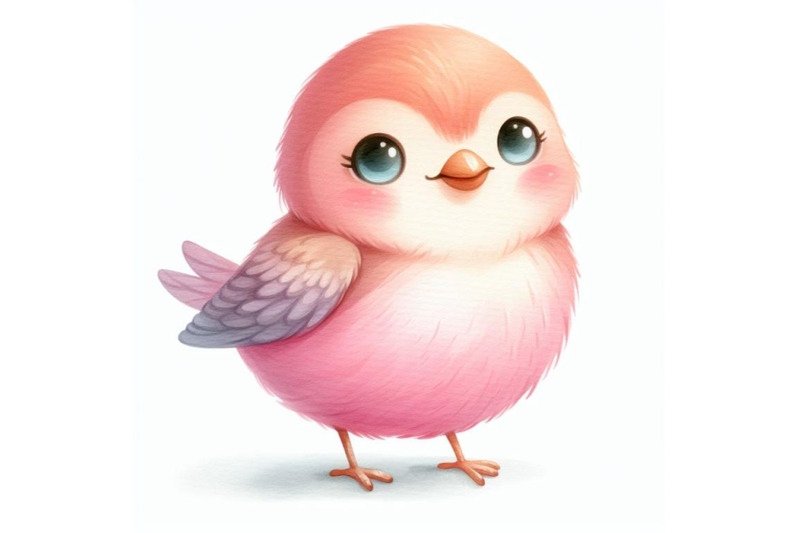 bundle-of-a-cute-cartoon-bird-standing