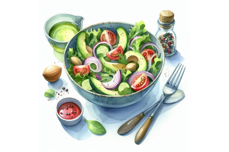 bundle-of-salad-in-bowl