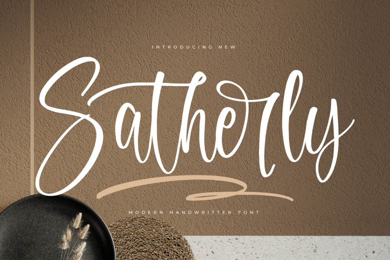 satherly-modern-handwritten-font