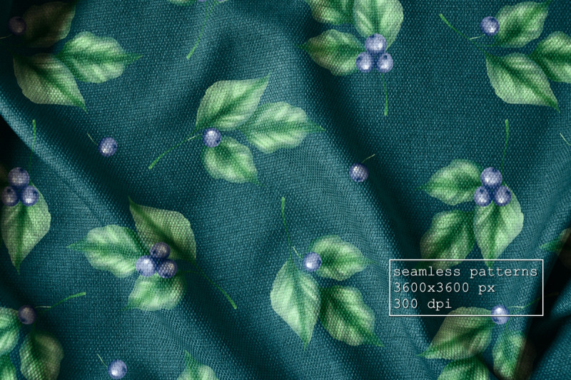 seamless-pattern-with-leaves-and-berries