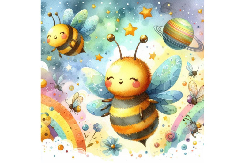 bundle-of-cartoon-bee