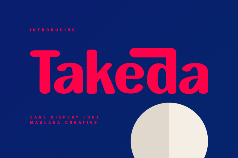 takeda-sans-display-font-rounded