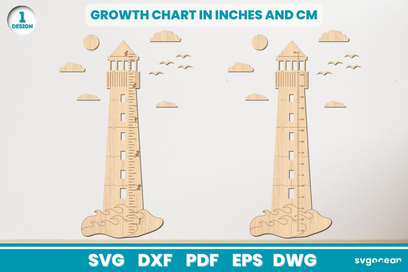 lighthouse-height-chart-laser-cut