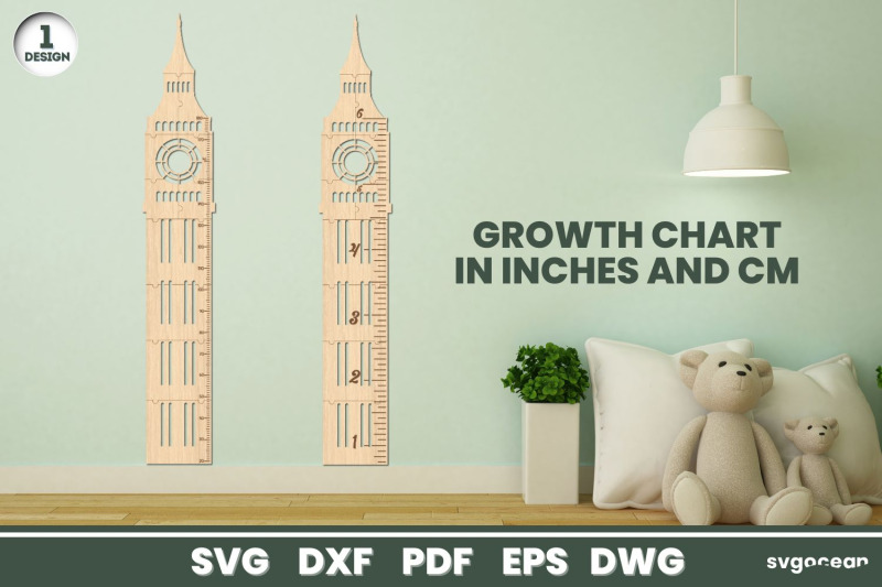 big-ben-growth-chart-laser-cut