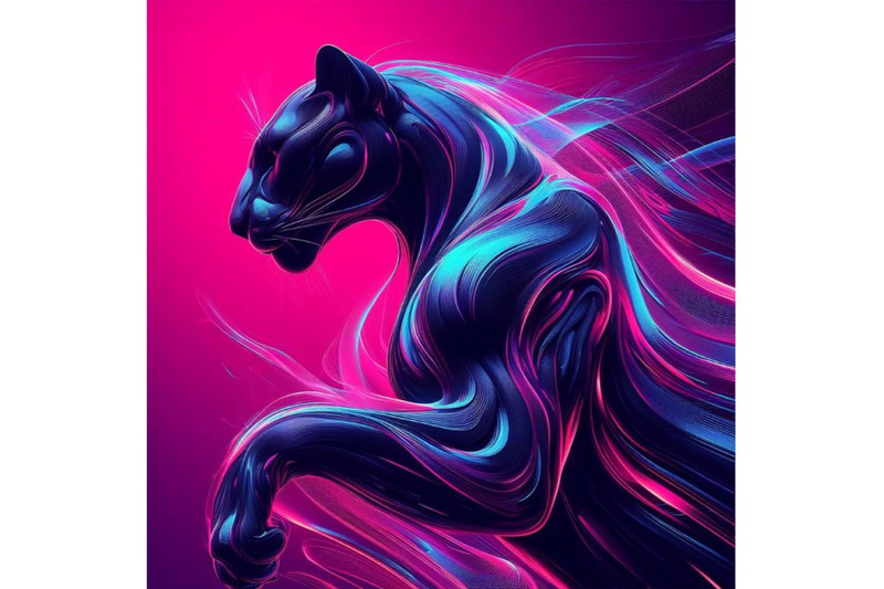 bundle-of-abstract-panther-pink-background