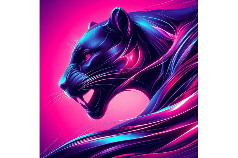 bundle-of-abstract-panther-pink-background