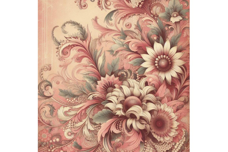 bundle-of-vintage-floral