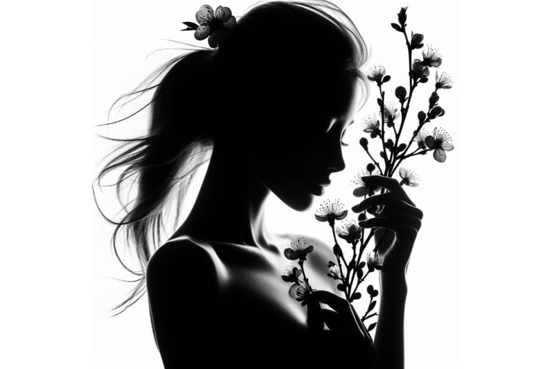 bundle-of-beautiful-spring-girl-silhouette