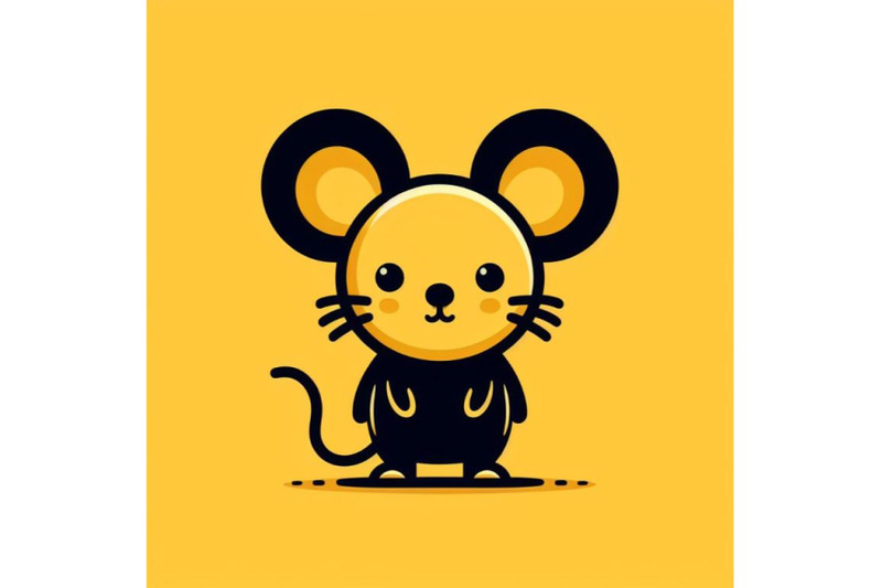 bundle-of-a-cute-cartoon-mouse