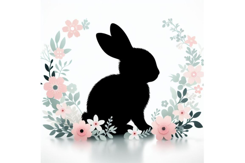 bundle-of-baby-bunny-with-flowers