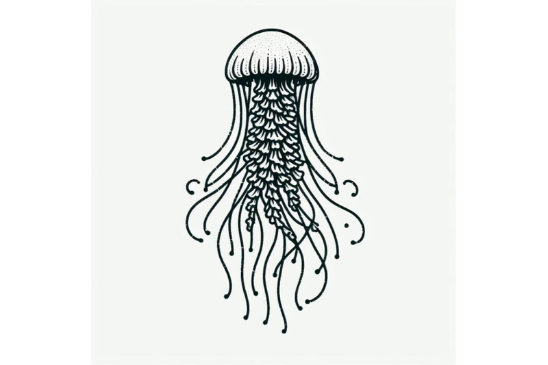 bundle-of-jellyfish-line-art-style-hand-drawn